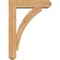 Ekena Millwork Thorton Craftsman Smooth Bracket w/ Offset Brace, Western Red Cedar, 5 1/2"W x 20"D x 28"H BKT0604X20X28THR04SWR - alternate 3